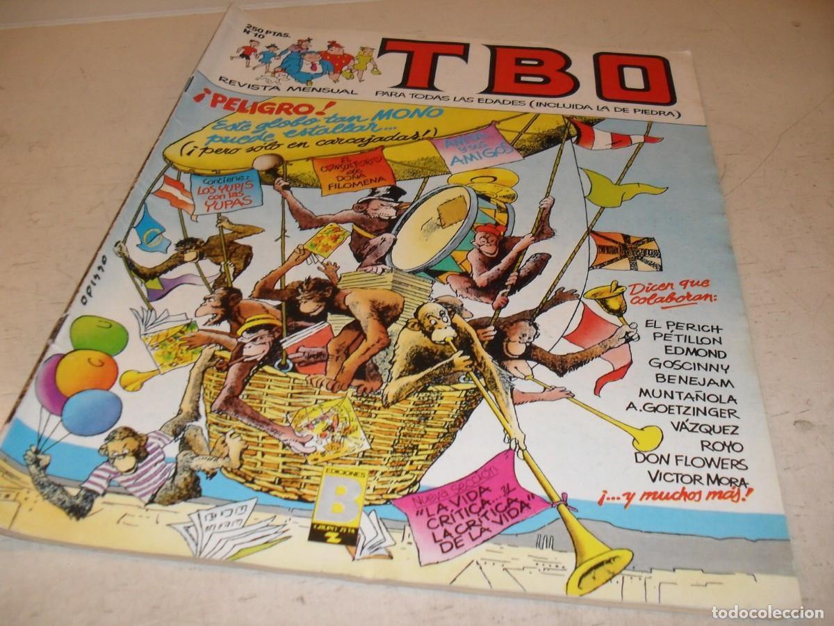 BDs: TBO N&ordm; 10,CON PARODIA DE WEST SIDE STORY,DE 105.EDICIONES B,1988
