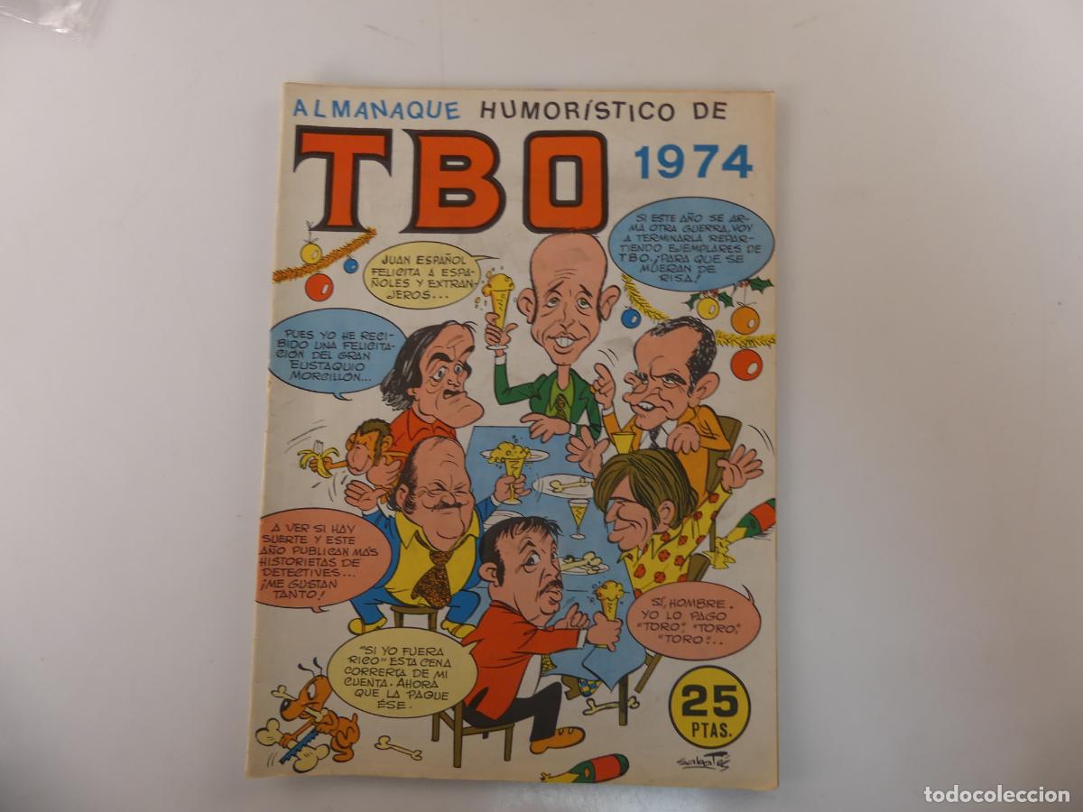 Tebeos: ALMANAQUE HUMORISTICO TBO 1974 -- REF: 193