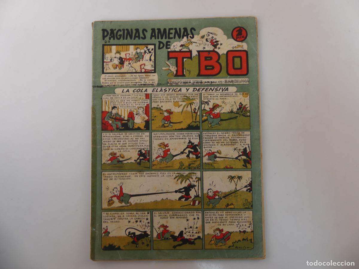 Tebeos: PAGINAS AMENAS DE TBO -- REF: 232