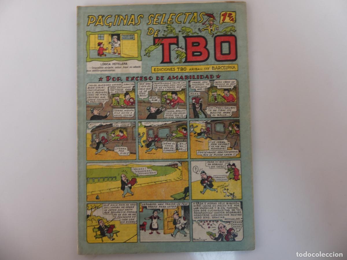 Tebeos: PAGINAS SELECTAS DE TBO -- REF: 225 - Foto 1