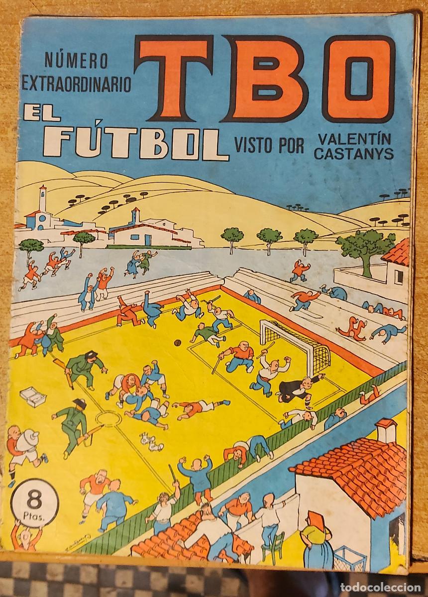 Tebeos: N&Uacute;MERO TBO EXTRAORDINARIO EL F&Uacute;TBOL VISTO POR VALENT&Iacute;N CASTANYS - 1968