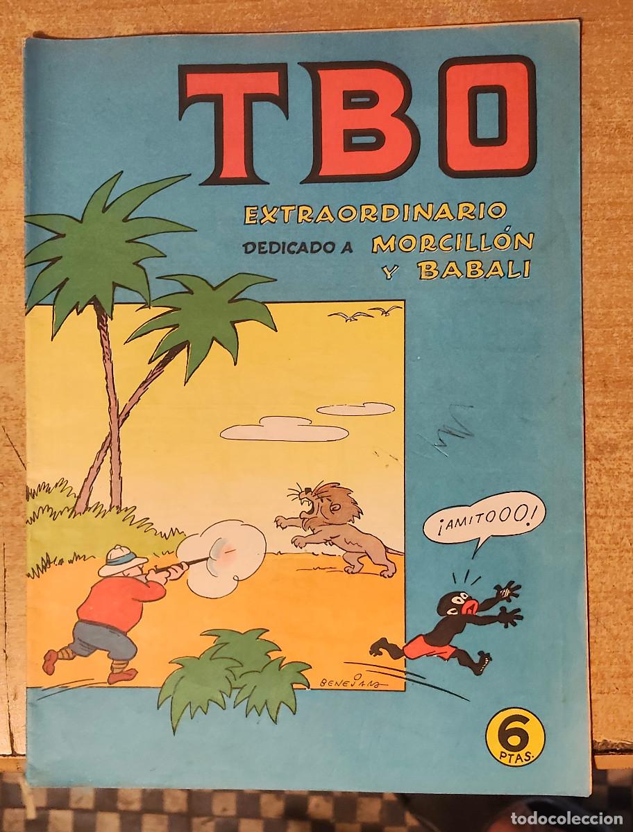 Tebeos: TBO EXTRAORDINARIO DEDICADO A MORCILLON Y BABALI EDITORIAL BUIGAS
