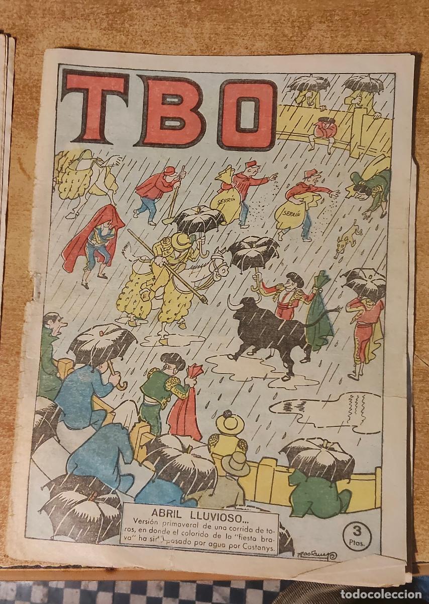 Tebeos: TBO NUMERO 338 ABRIL LLUVIOSO EDITORES BUIGAS,ESTEVIL,VILLA 17 DE ABRIL 1964