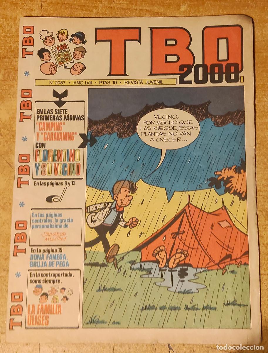 Tebeos: TBO 2000-BUIGAS- N&ordm;2087 -BLANCO SABAT&Eacute;S MESTRES AYN&Eacute; COLL MINGO A.MORENO -1 974 - RARO-