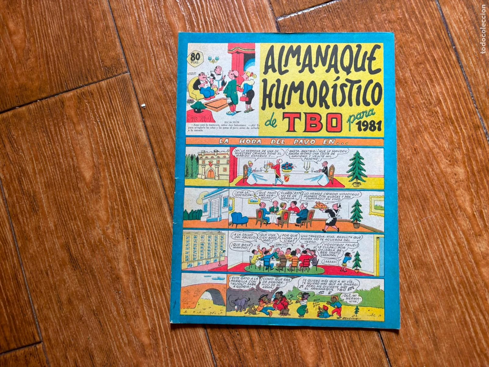 Tebeos: TBO ALMANAQUE HUMORISTICO PARA 1981 EDITORIAL BUIGAS