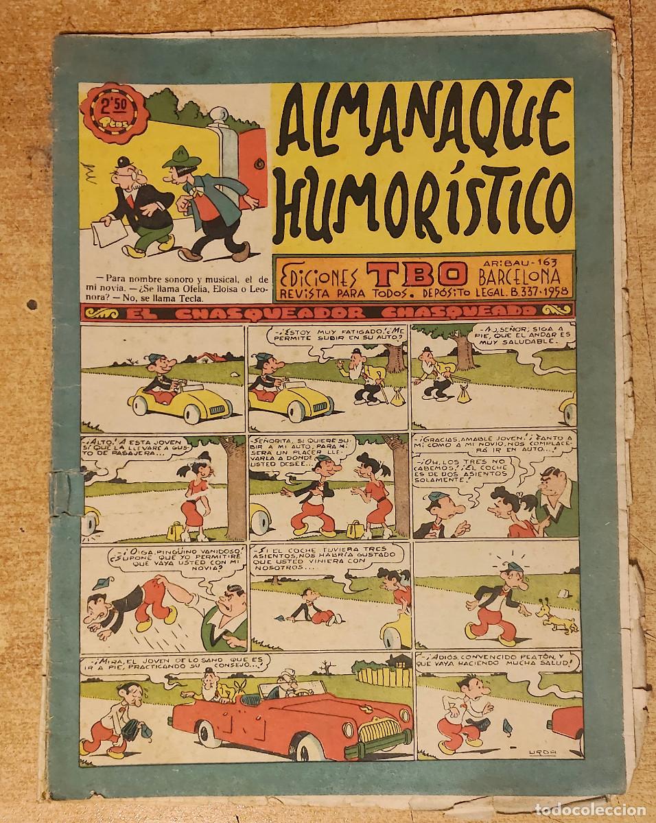Tebeos: TBO ALMANAQUE HUMORISTICO 1962. BUIGAS