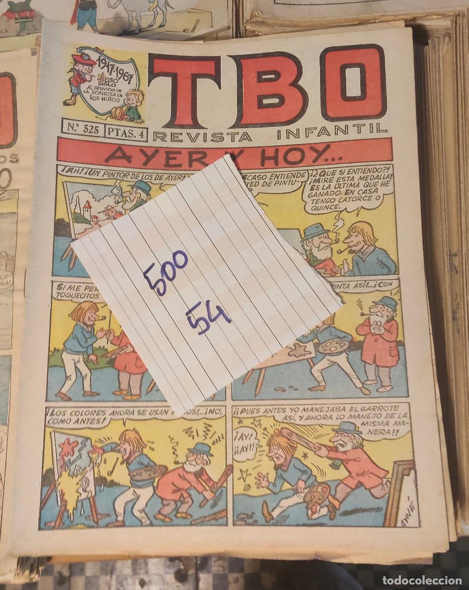 Tebeos: TBO - REVISTAS INFANTIL - LOTE 54 COMICS - VER EN FOTOS - entre n&ordm; 500 y 600