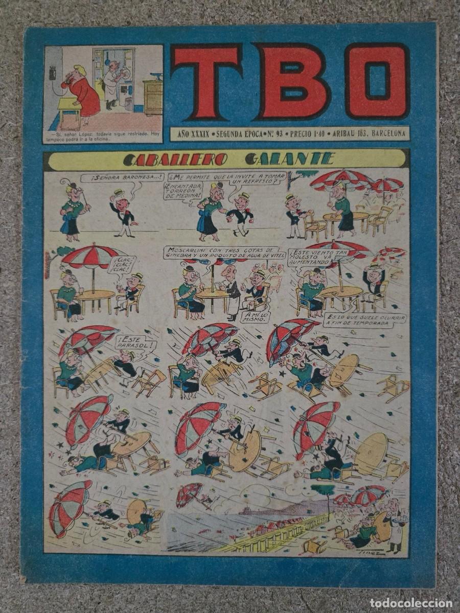 Tebeos: TBO 93.Editorial Buigas