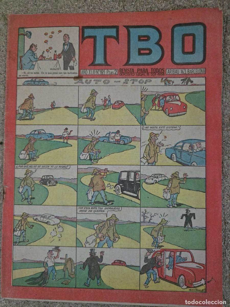 Tebeos: TBO 191.Editorial Buigas