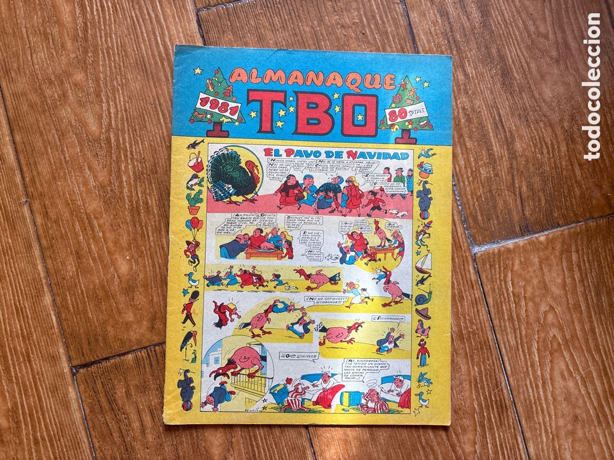 Tebeos: TBO ALMANAQUE PARA 1981 EDITORIAL BUIGAS CONTIENE RECORTABLE BELEN