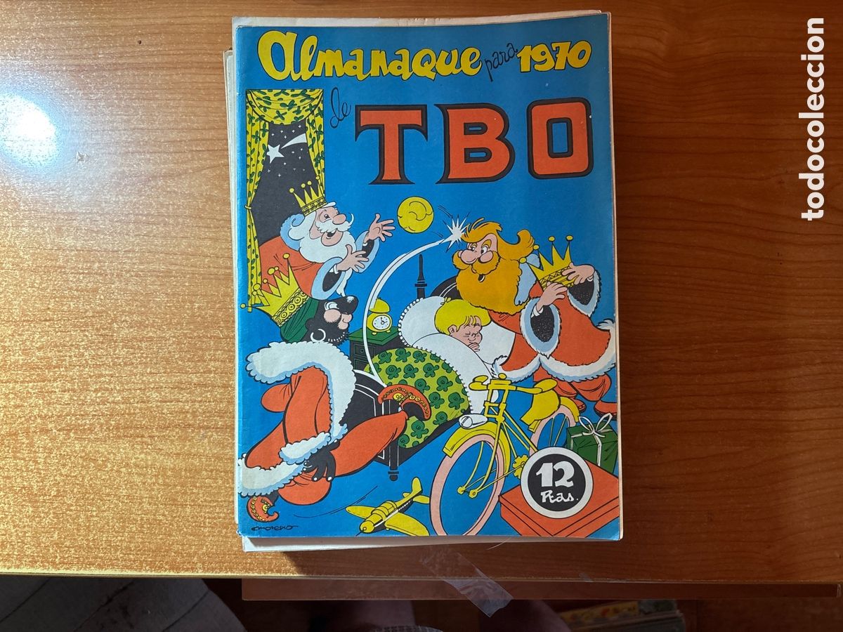 Tebeos: TBO ALMANAQUE PARA 1970 EDITORIAL BUIGAS CONTIENE RECORTABLE BELEN