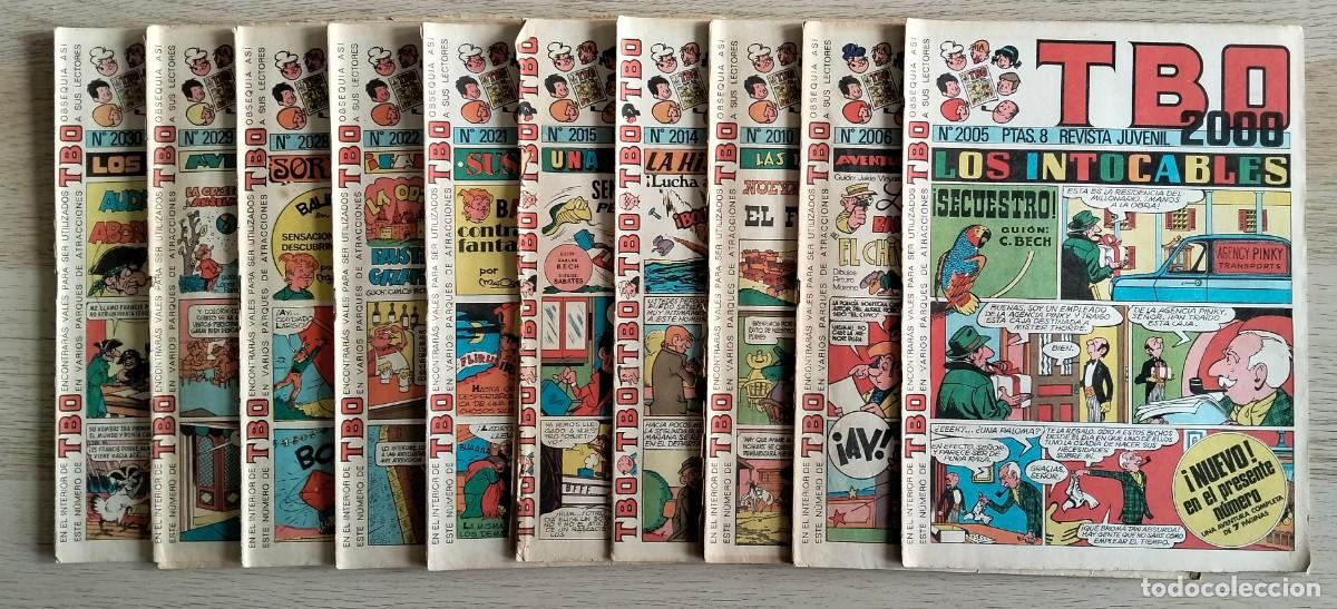 Tebeos: 10 Ejemplares TBO 2000, Revista juvenil - 1973 - Ed. BUIGAS, ESTIVILL Y VI&Ntilde;A S.L. - BARCELONA