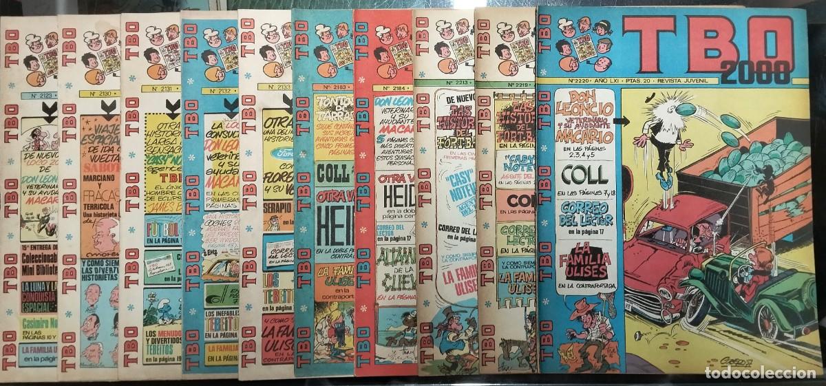 Tebeos: TBO 2000, 10 Ejemplares, Revista juvenil (G)-1975/76/77 - Ed. BUIGAS, ESTIVILL Y VI&Ntilde;A S.L.-BARCELONA