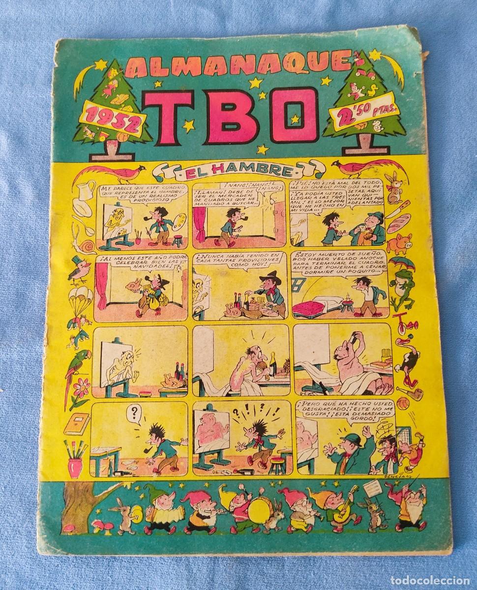 Tebeos: ANTIGUO TBO ALMANAQUE A&Ntilde;O 1952