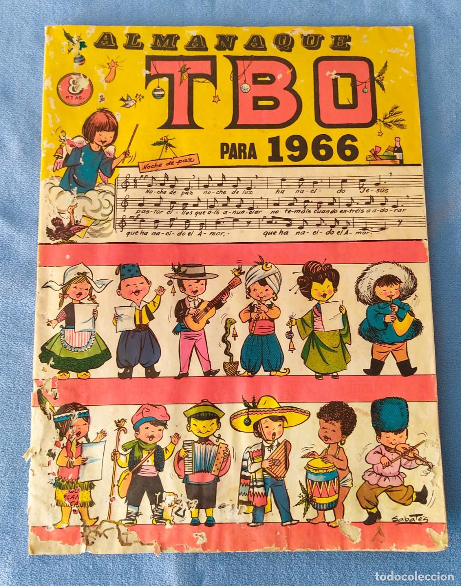 Tebeos: ANTIGUO TBO ALMANAQUE PARA 1966