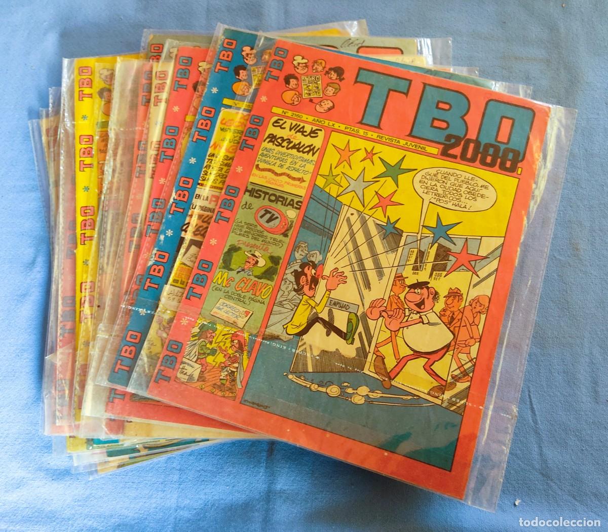 Tebeos: LOTE DE 18 EJEMPLARES DE TBO 2000