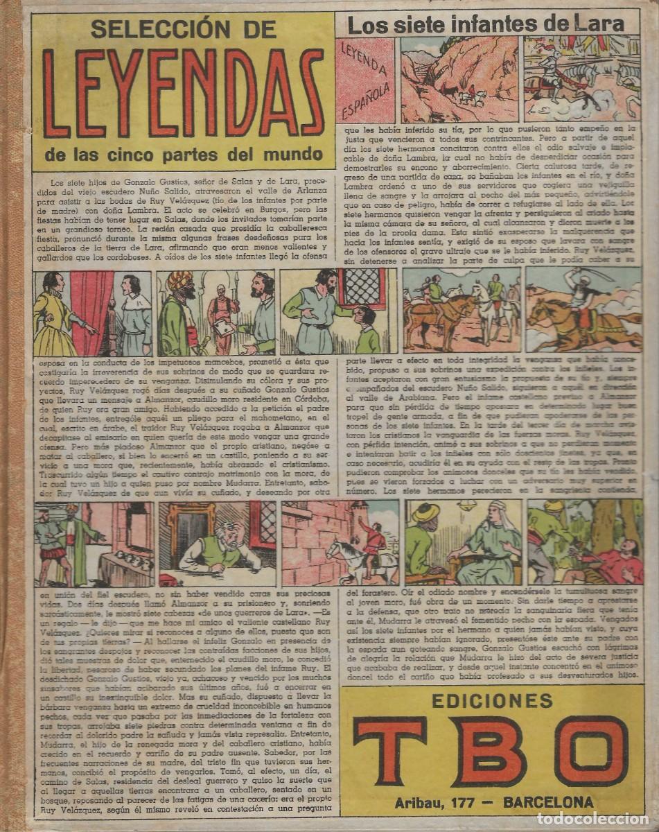 Tebeos: TBO -- SELECCI&Oacute;N DE LEYENDAS DE LAS CINCO PARTES DEL MUNDO