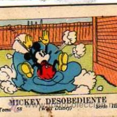 Tebeos: JUGUETES INSTRUCTIVOS MICKEY POR WALT DISNEY. SERIE III TOMO 58. CALLEJA. 1936. MICKEY DESOBEDIENTE