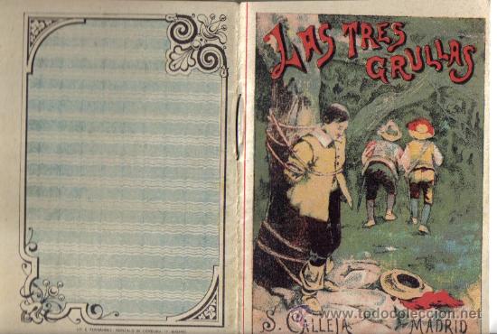 Tebeos: ANTIGUO CUENTO DE CALLEJA &rdquo;LAS TRES GRULLAS&rdquo; - Foto 1