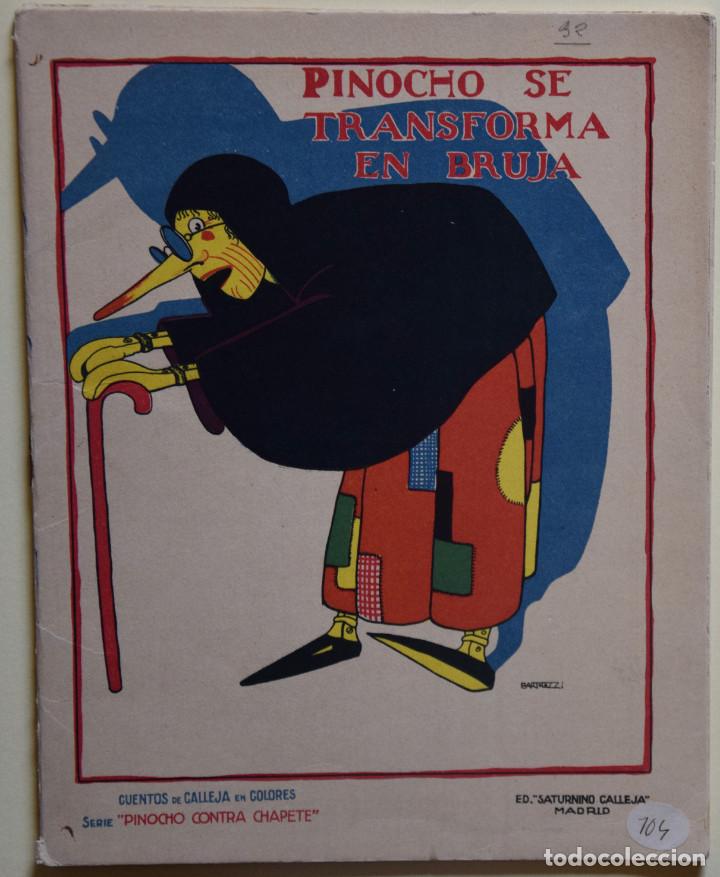 Tebeos: PINOCHO DE TRANSFORMA EN BRUJA - Varios autores - Foto 1
