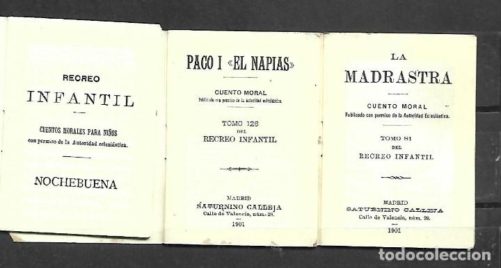 Tebeos: 3 CUENTOS DE CALLEJA DE 1.901 - Foto 2