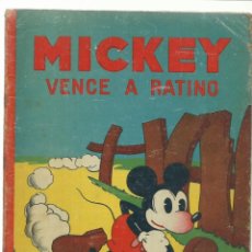 Tebeos: MICKEY VENCE A RATINO, 1935, SATURNINO CALLEJA, BUEN ESTADO. Lote 232671290