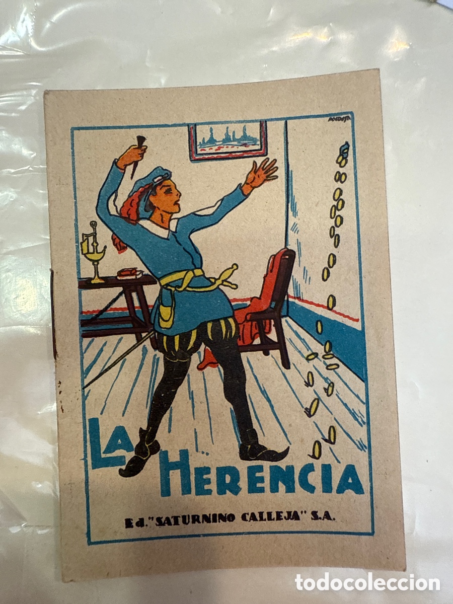 Tebeos: CUENTOS DE CALLEJA. La herencia (Joyas para ni&ntilde;os [Cuentos morales]. Serie III; 51)