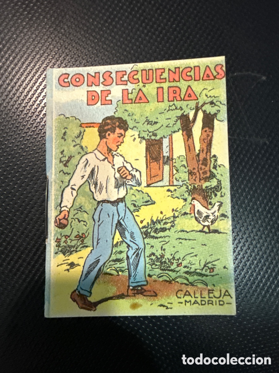Tebeos: CUENTOS DE CALLEJA. Consecuencias de la ira (Juguetes Instructivos. Serie VII; 133)