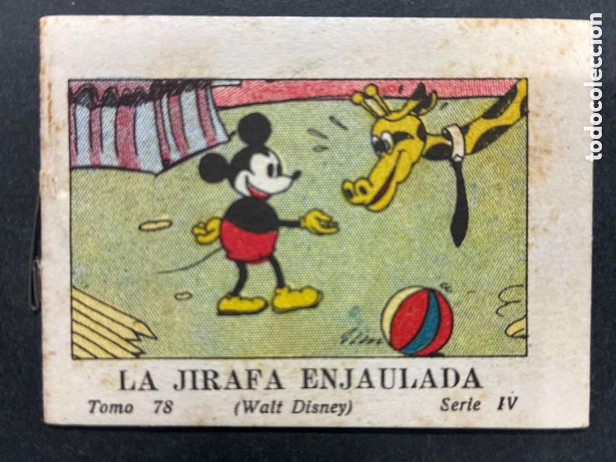 Giornalini: MICKEY WALT DISNEY SERIE IV TOMO 78 EDITORIAL CALLEJA