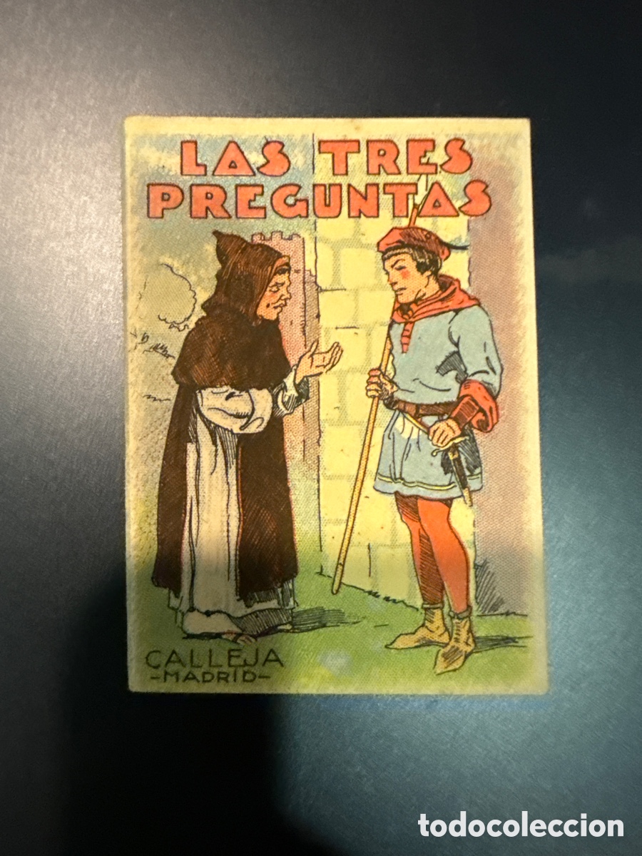 Tebeos: CUENTOS DE CALLEJA. Las tres preguntas (Juguetes Instructivos. Serie VI; 105)