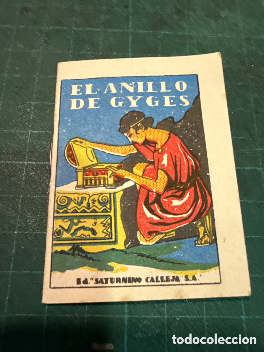 Tebeos: CUENTOS DE CALLEJA. El anillo de Gyges (Juguetes Instructivos. Serie XII; 227)
