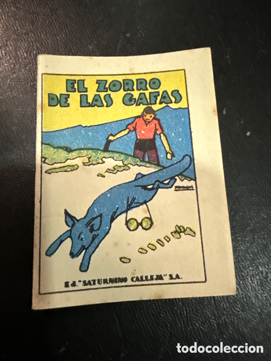 Tebeos: CUENTOS DE CALLEJA. El zorro de las gafas (Joyas para ni&ntilde;os [Juguetes Instructivos]. Serie XI; 204)