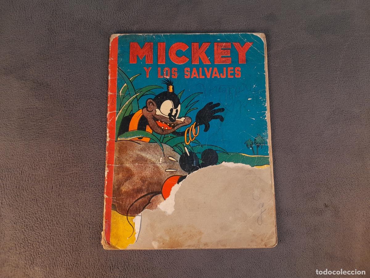BDs: COM-505. LAS AVENTURA DE MICKEY. MICKEY Y LOS SALVAJES. ED. SATURNINO CALLEJA, 1936.