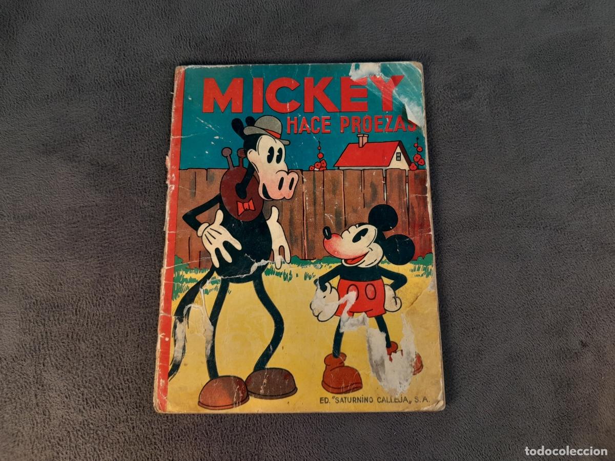 BDs: COM-503. AVENTURAS DE MICKEY. MICKEY HACE PROEZAS. ED. SATURNINO CALLEJA, 1935.