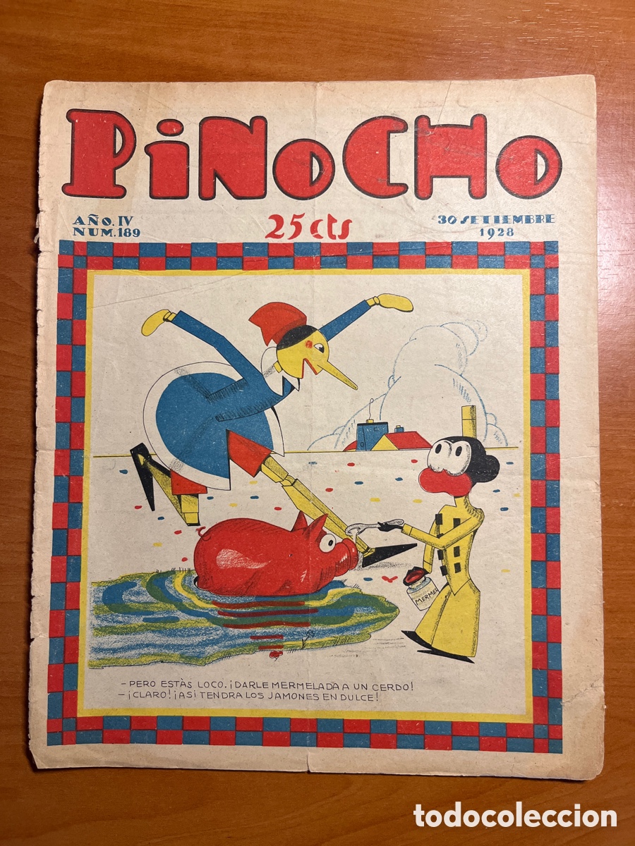 Tebeos: PINOCHO N&Uacute;MERO 189, (EDITORIAL CALLEJA)