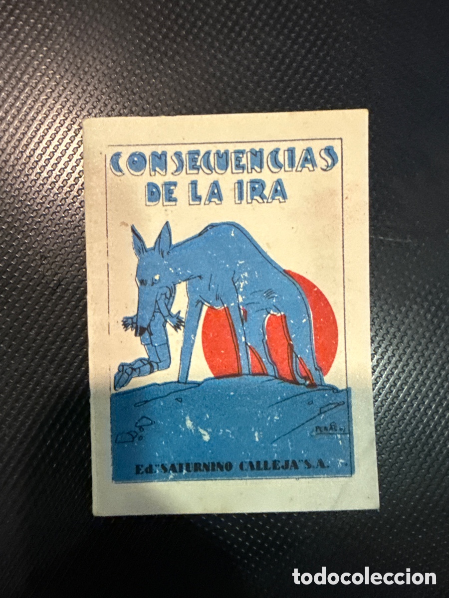 Tebeos: CUENTOS DE CALLEJA. Consecuencias de la ira ([Juguetes Instructivos]. Serie VII; 133)