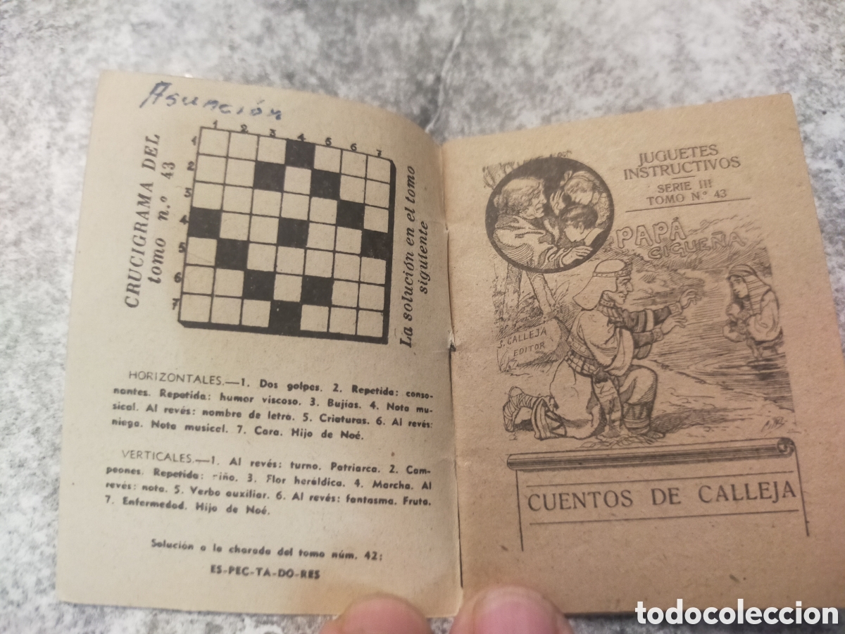 Tebeos: CUENTO DE CALLEJA, PAPA CIG&Uuml;E&Ntilde;A N. 43 - Foto 4