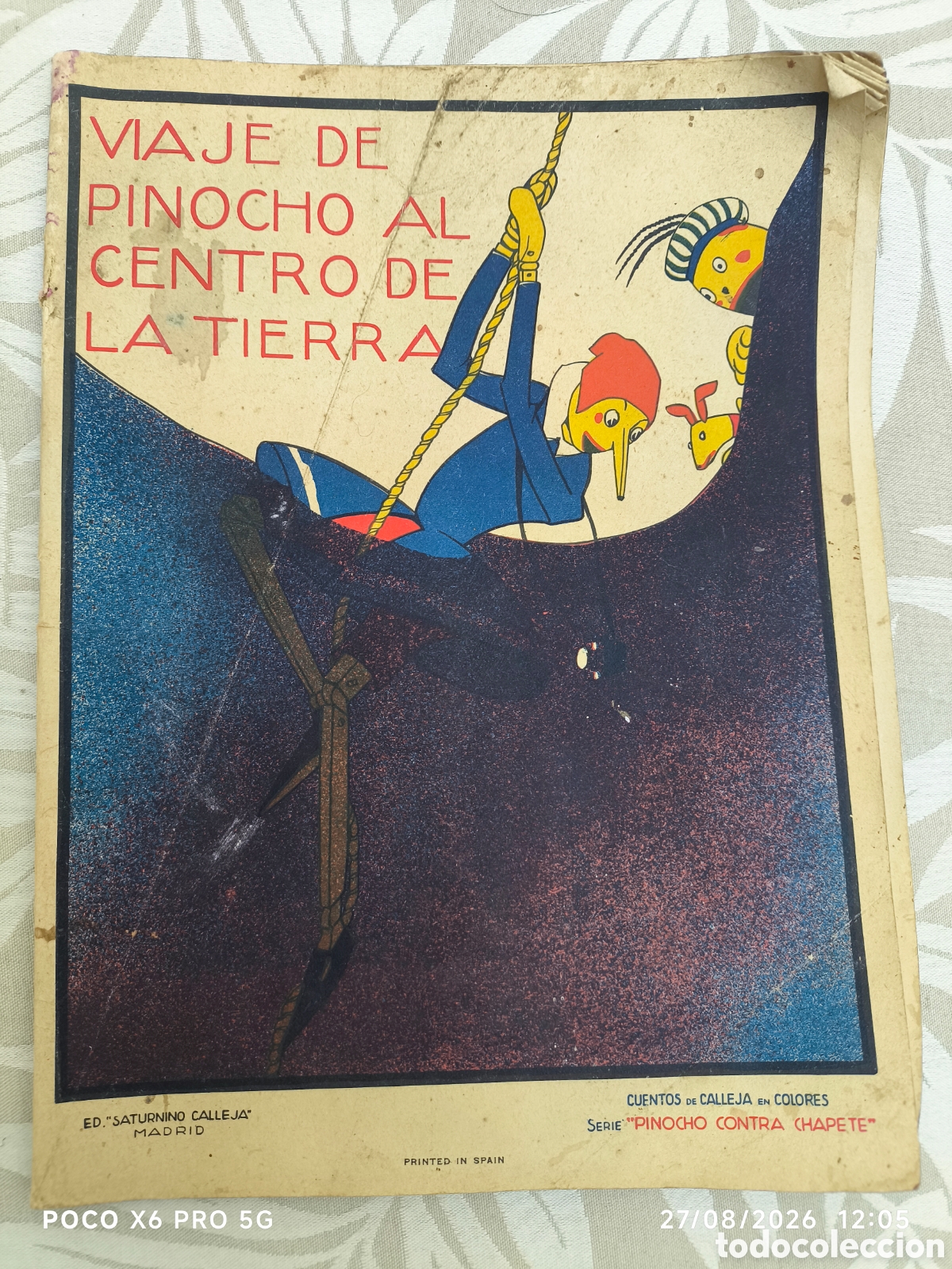 Tebeos: Cuentos de Calleja pinocho contra chapete