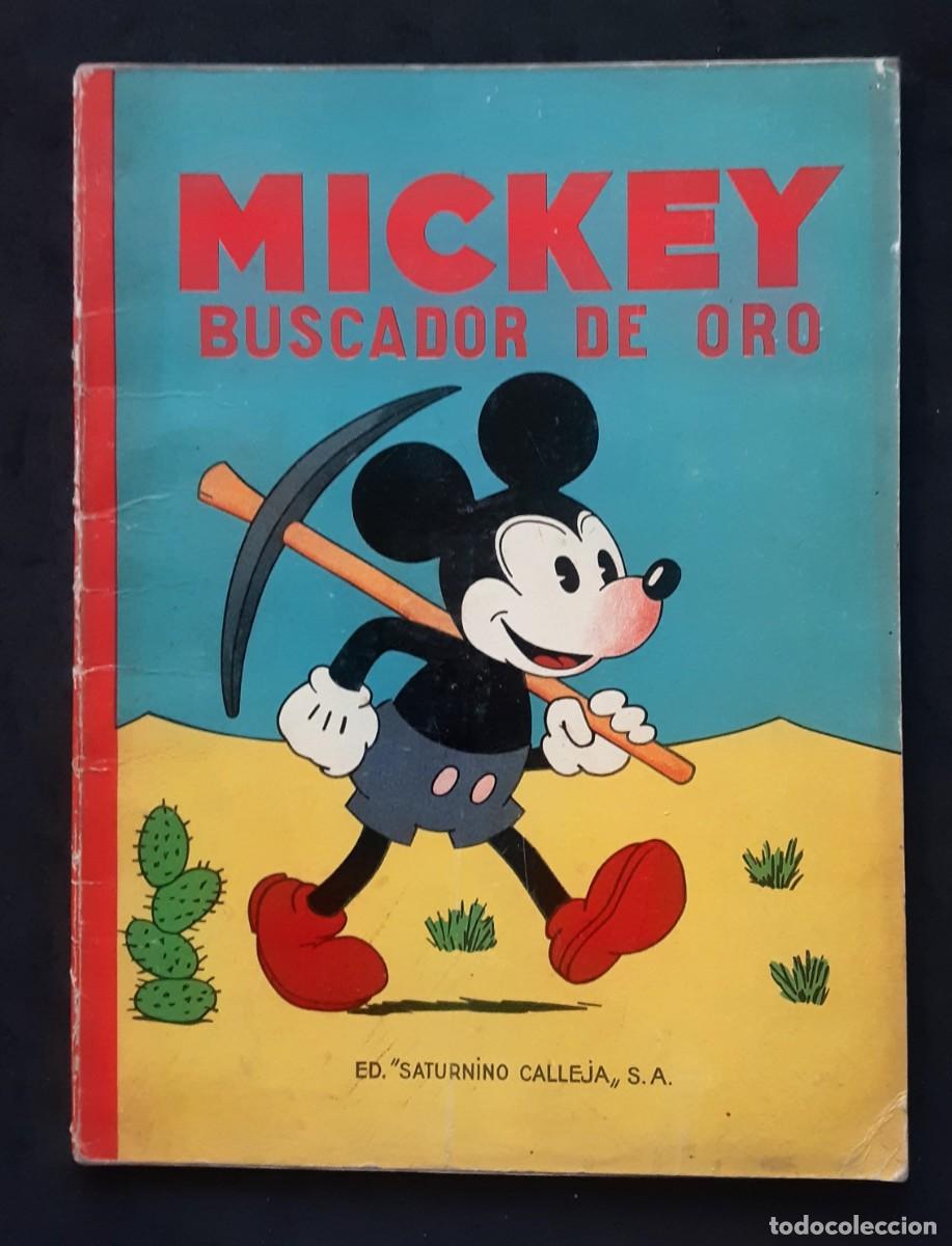 Tebeos: MICKEY # ED SATURNINO CALLEJA S.A. 1934/36 # LOTE DE 6 NUMEROS # TAPA DURA Y BLANDA