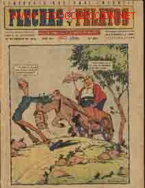 Tebeos: FLECHAS Y PELAYOS. A&ntilde;o VIII, N&ordm;350, 1945 - Foto 1