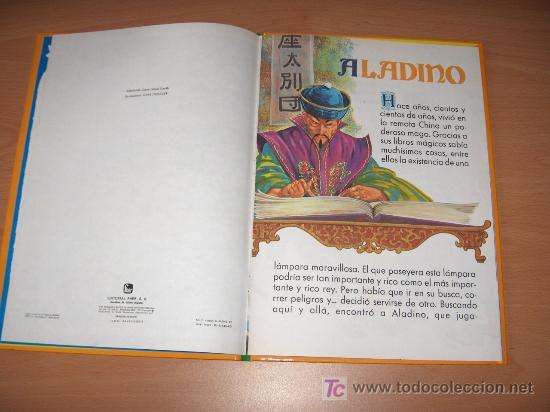 Tebeos: CUENTOS FHER- ALADINO,1&ordf;ED-NUEVO 1981 - Foto 2