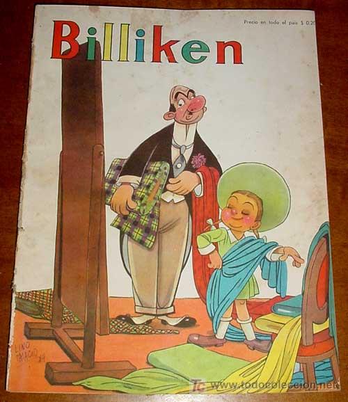 Tebeos: ANTIGUO REVISTA BILLIKEN - ARGENTINA A&Ntilde;O 1944 - N&ordm; 1280 - PUBLICIDAD DE LA EPOCA PARA NI&Ntilde;OS - CONSTI