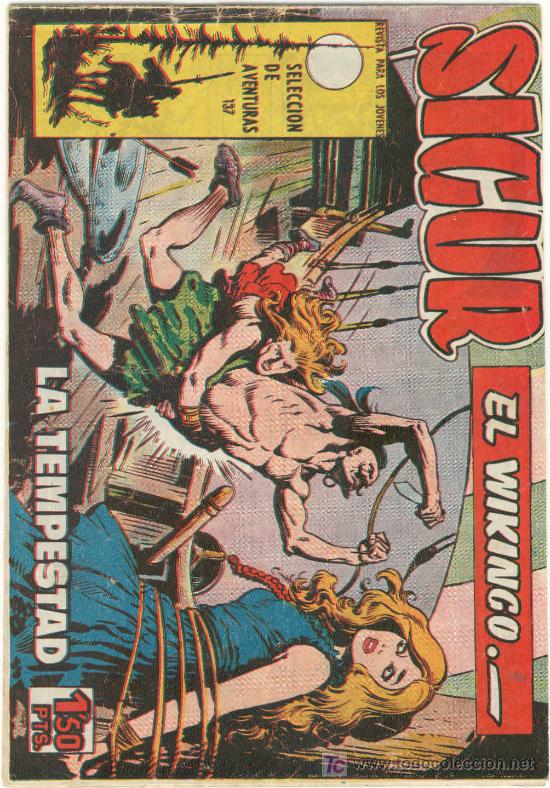 Tebeos: (COM-2)COMIC SIGUR EL WIKINGO (LA TEMPESTAD) - Foto 1