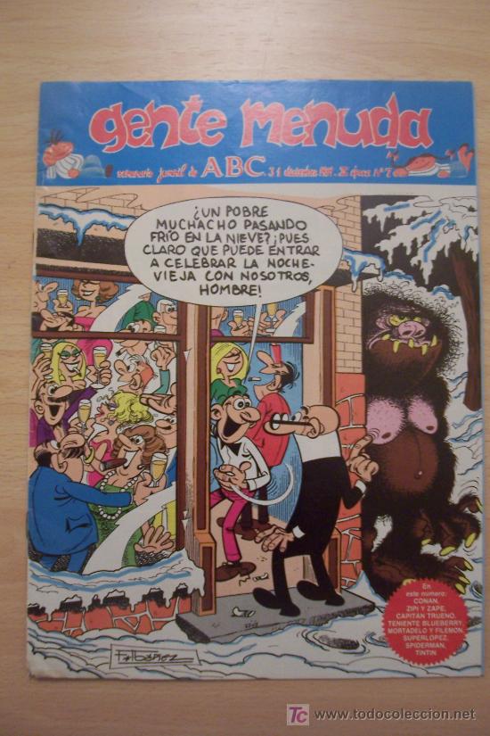 Tebeos: GENTE MENUDA 31_DICIEMBRE_1989 - Foto 1