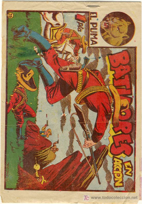 Tebeos: (COM-134)COMIC EL PUMA BATIDORES EN ACCION - Foto 1