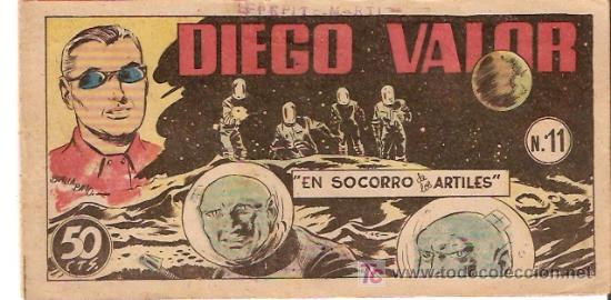 Tebeos: DIEGO VALOR N&ordm; 11. ORIGINAL - Foto 1