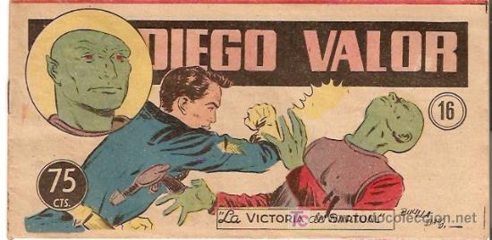 Tebeos: DIEGO VALOR N&ordm; 16. ORIGINAL - Foto 1