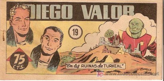 Tebeos: DIEGO VALOR N&ordm; 19. ORIGINAL - Foto 1