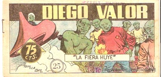 Tebeos: DIEGO VALOR N&ordm; 25. ORIGINAL - Foto 1
