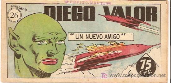 Tebeos: DIEGO VALOR N&ordm; 26. ORIGINAL - Foto 1